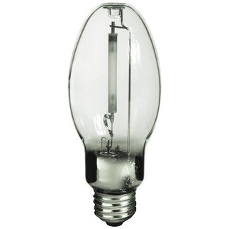 Plusrite (2001) LU50/ED17/MED High Pressure Sodium Lamp - 12 Pack for Outdoor Lighting, Warehouse, and Security Applications