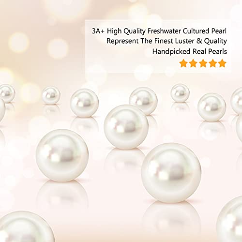 Pearl Heart Earrings for Women - S925 Sterling Silver Dangle Earrings, Fashionable Valentine's Day Birthday Gift for Her | Perfect for Date Night, Parties & Special Occasions