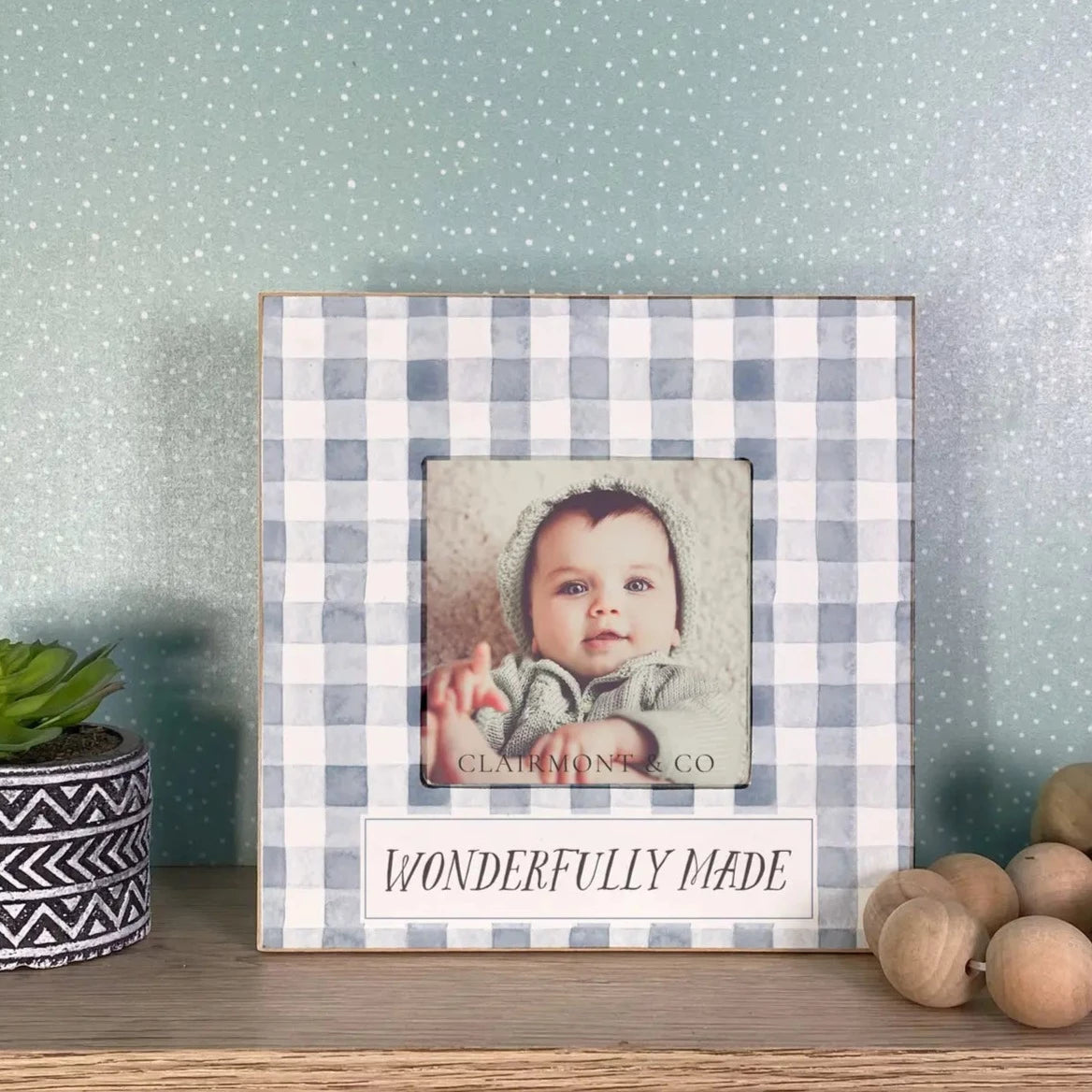 Beautiful Handcrafted Picture Frame - Perfect for Home Decor, Wedding Gifts & Wall Art Displays