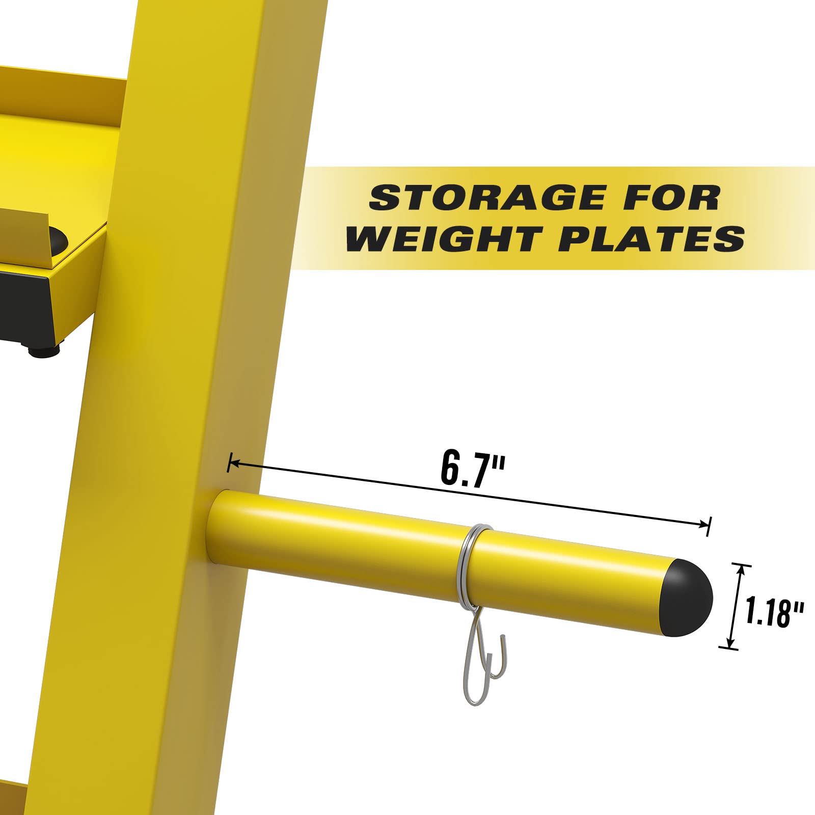 Multifunctional Dumbbell Rack & Weight Stand for Home Gym - Organize Dumbbells, Weight Plates & Curl Bars - Perfect for Garage, Basement & Home Workout Space
