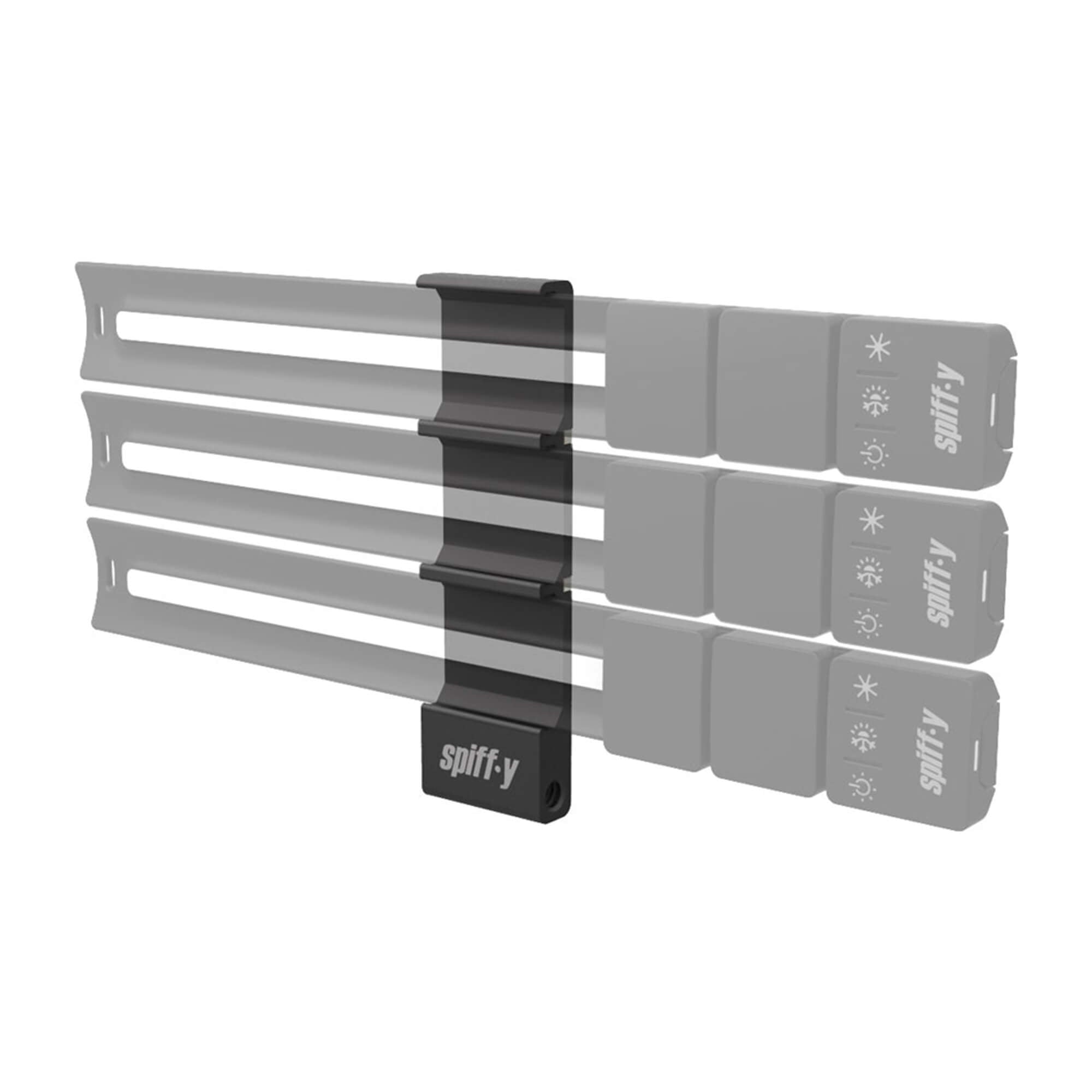 KYU 6 PNL Triple Bracket for KYU 6 LED Light Mounting - Heavy Duty Aluminum Alloy Brackets for Stage Lighting, Studio Equipment & Event Setup (Clearance Sale)
