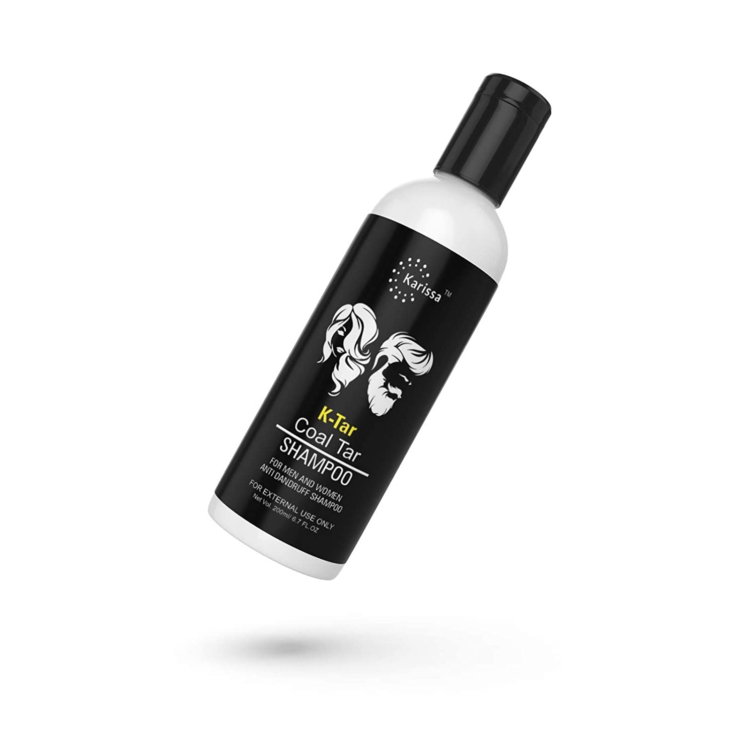 KTAR Anti Itch & Dandruff Shampoo 200ml - Soothes Itchy Scalp, Relieves Flakes - Perfect for Dry, Sensitive Scalp Care at Home or Travel