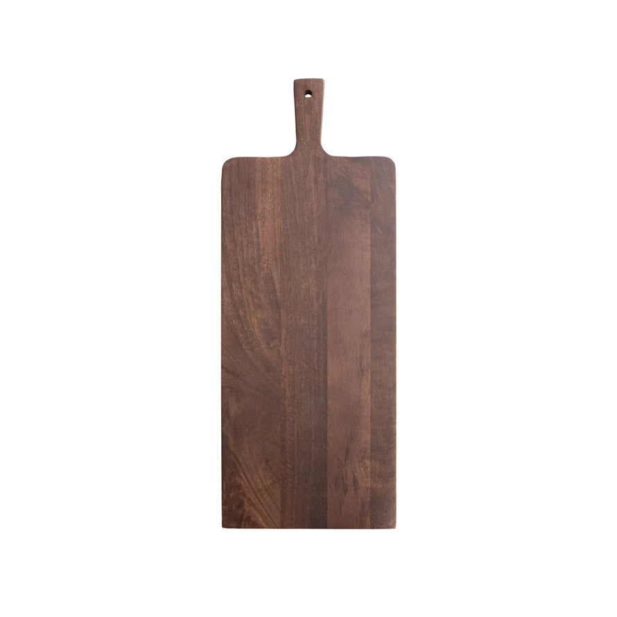 Premium Long Mango Wood Cutting Board - Durable & Eco-Friendly Kitchen Chopping Block for Meat, Vegetables & Fruits - Perfect for Home Cooking, BBQ & Food Prep
