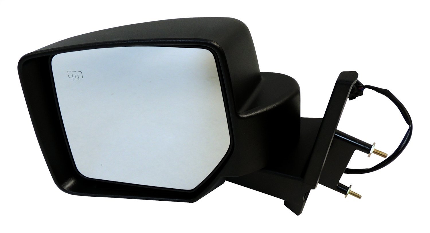 Crown Automotive Mirror Body - Universal Side View Mirror Replacement for Cars, Trucks & SUVs - Durable ABS Plastic - Easy Installation - Perfect for Parking, Lane Changing & Blind Spot Safety