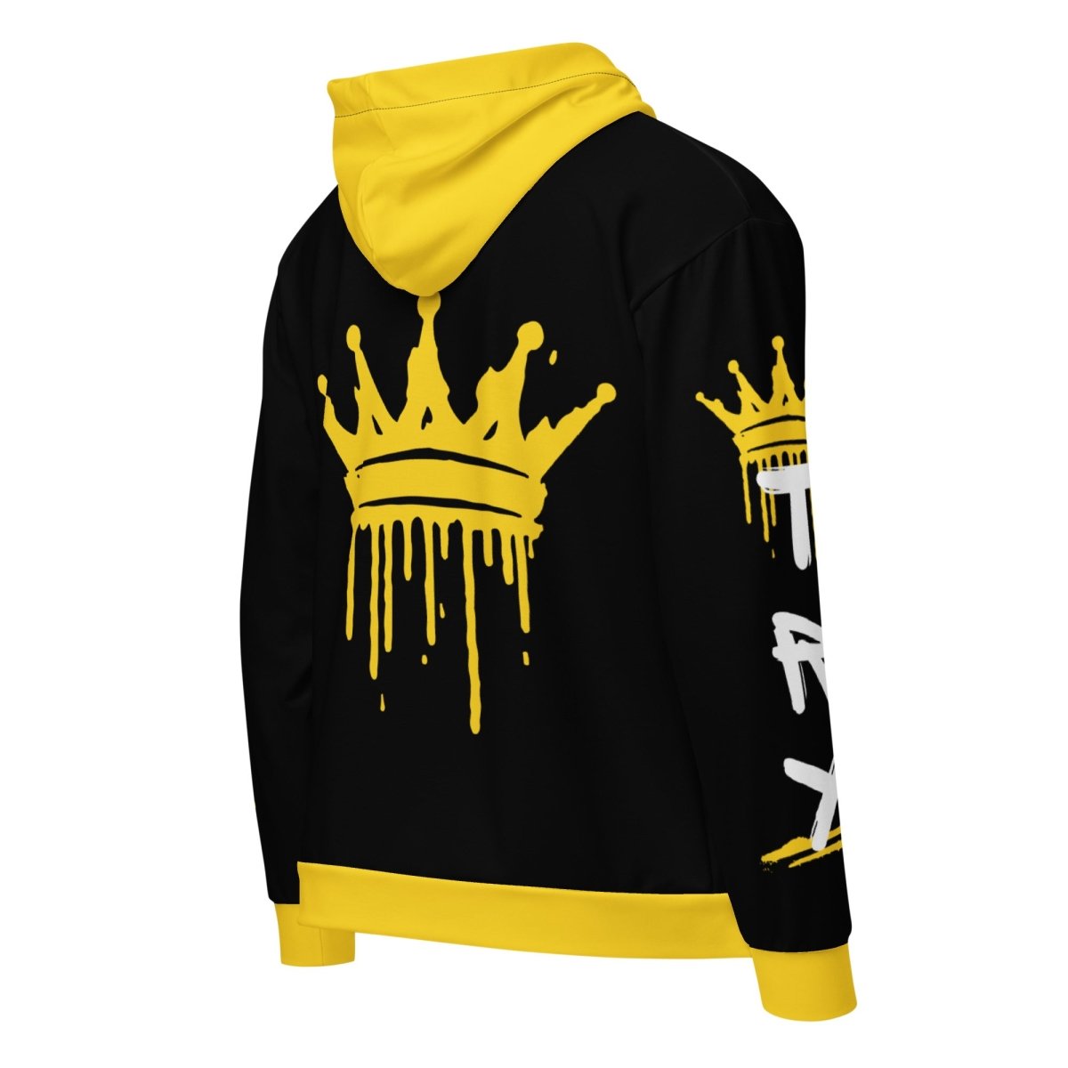 Just For Today All Over Print Zip Hoodie - Trendy Unisex Pullover for Casual Wear, Street Style & Outdoor Activities