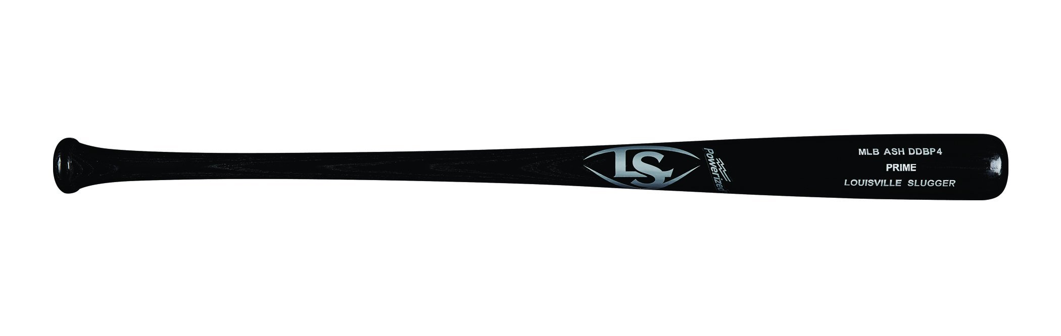 Louisville Slugger MLB Prime Ash Wood Baseball Bat - Brandon Phillips Game Model, High Gloss Black Finish (-1) | Perfect for Professional Training & League Games