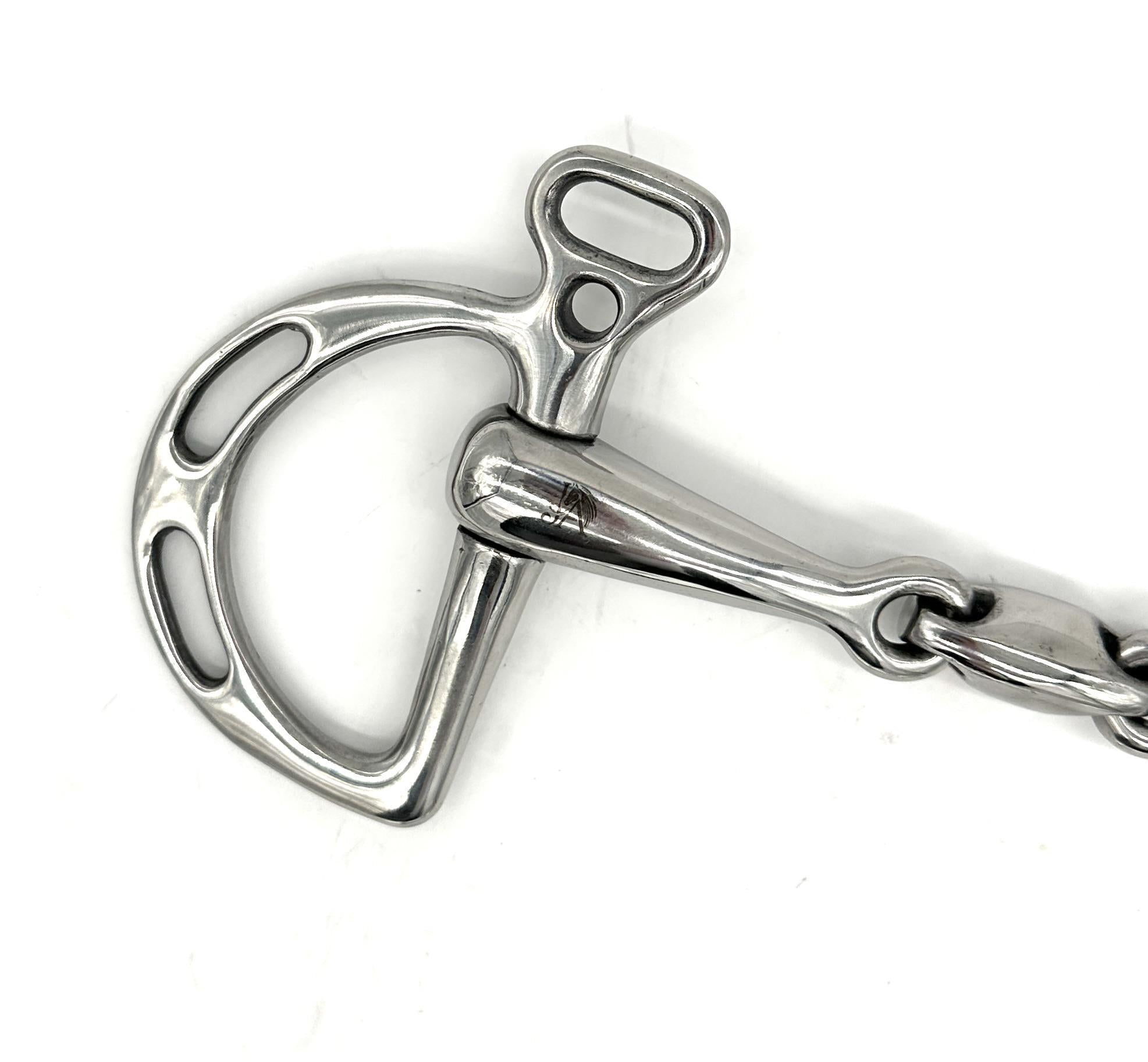 Jake Adams Elliptical Locking Kimberwick Bit - English Horse Riding Training Bit for Dressage & Jumping - Perfect for Equestrian Control & Comfort