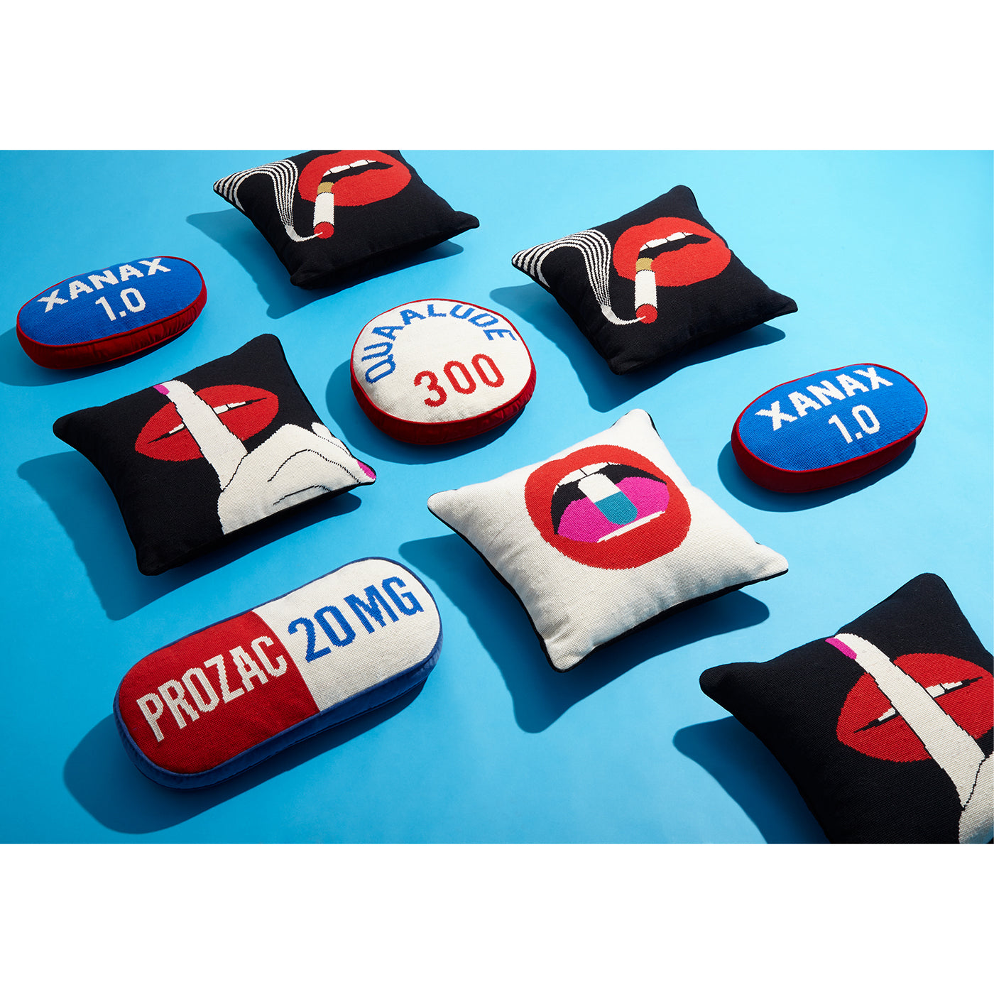 Xanax Pillow for Anxiety Relief - Soft Comfort Pillow for Stress & Sleep Support - Perfect for Home, Office & Travel Use