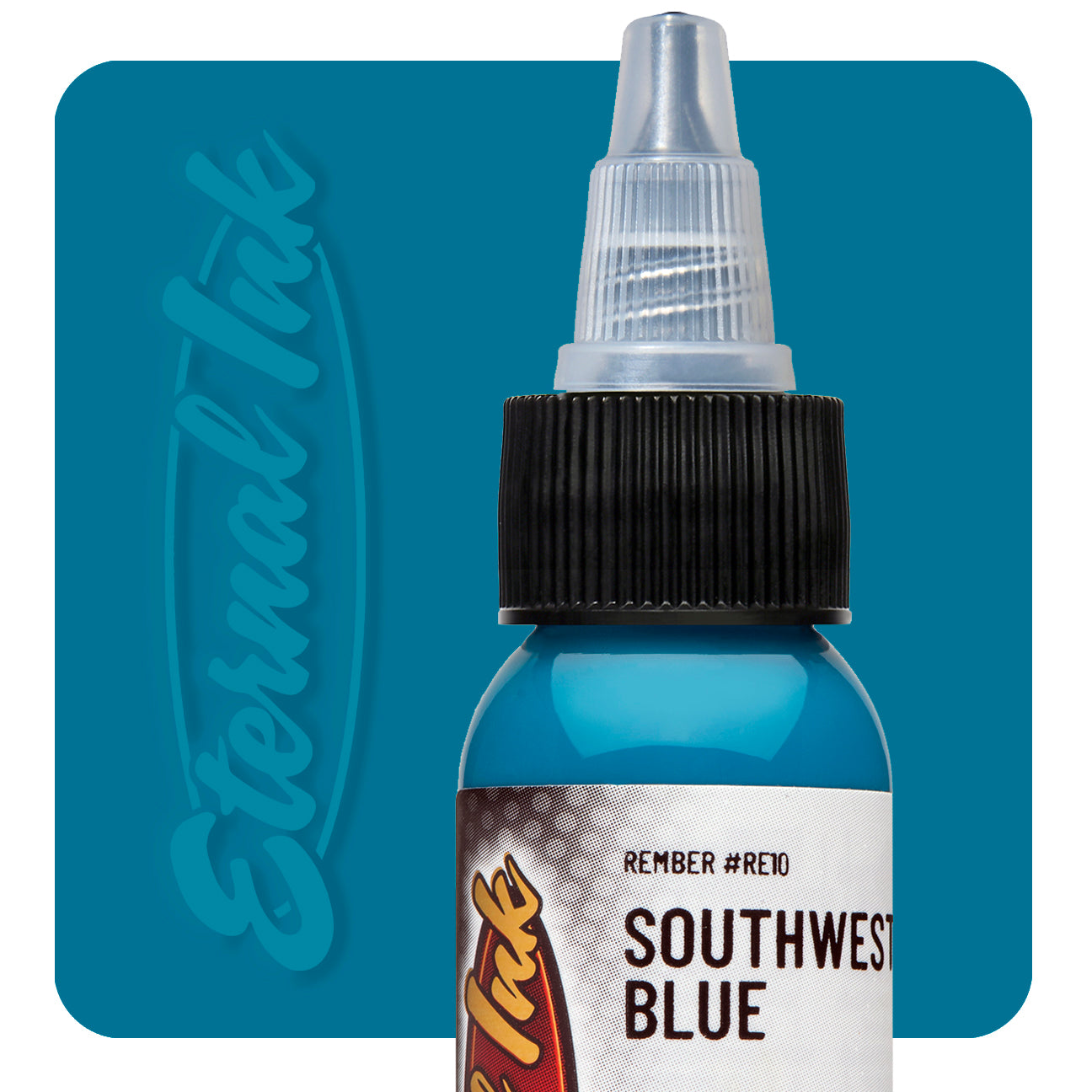 Eternal Remember Southwest Blue Ink 1oz - Premium Fountain Pen Ink for Calligraphy, Journaling & Artistic Writing