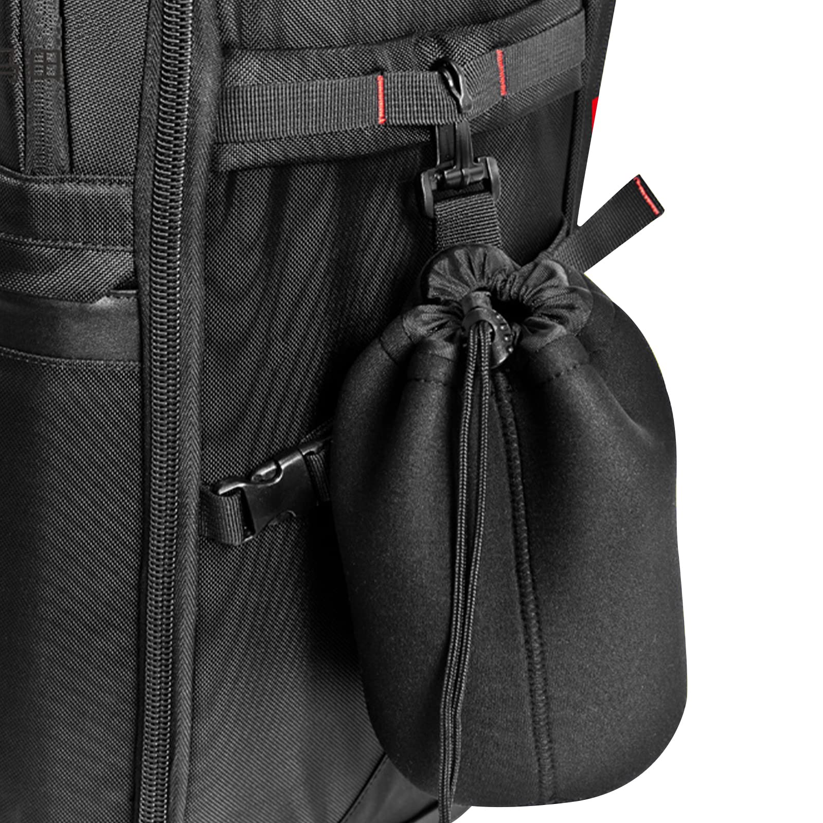 3-Pack Lens Pouch Set for Canon Nikon Sony Pentax Olympus DSLR Cameras - Small Medium Large Sizes for Travel & Photography Accessories Storage