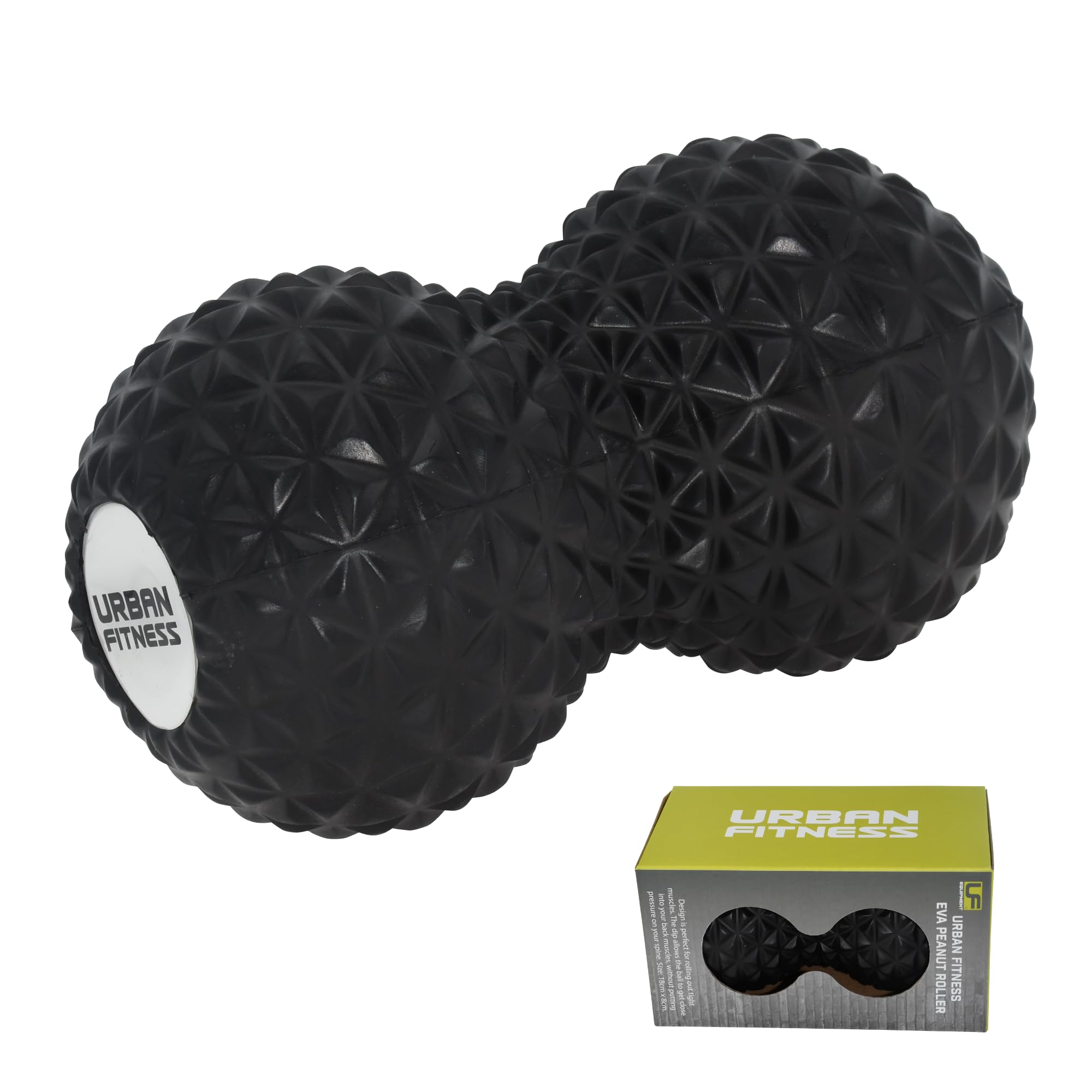 Premium EVA Peanut Massage Roller for Home Gym & Physical Therapy - Relieve Muscle Pain & Improve Recovery for Athletes & Fitness Enthusiasts