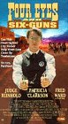 Four Eyes and Six Guns VHS - Classic Western Action Movie for Collectors & Movie Enthusiasts | Perfect for Home Theater Nights & Nostalgic Film Screenings