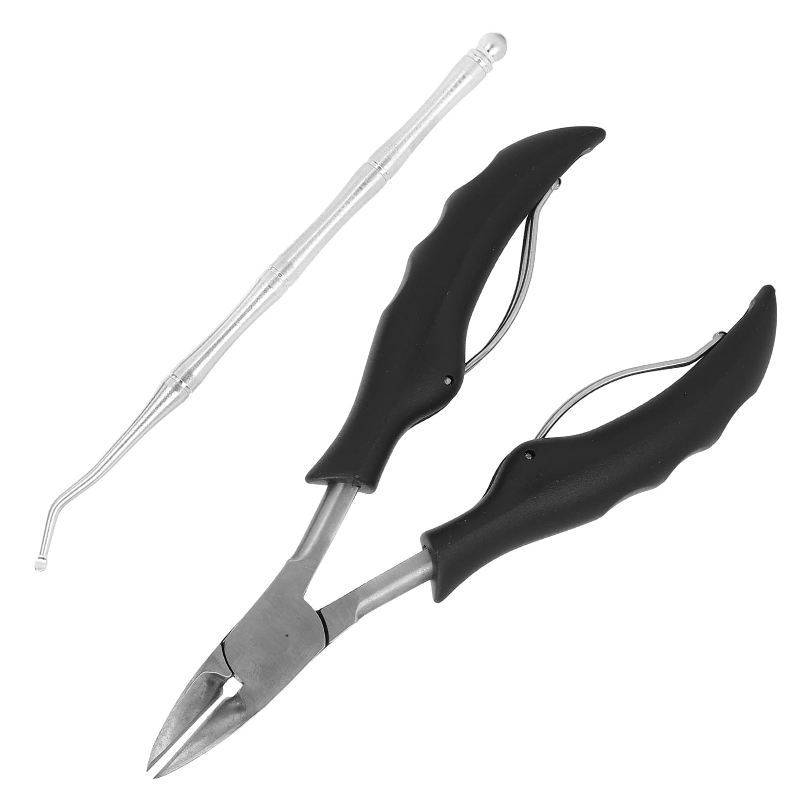 Professional Podiatrist Nail Scissors Set - Olecratic Nail Clippers & Toenail Scissors Kit for Thick & Ingrown Nails - Premium Pedicure & Cuticle Remover Tools for Men & Women - Perfect for Home Pedicures & Professional Nail Care