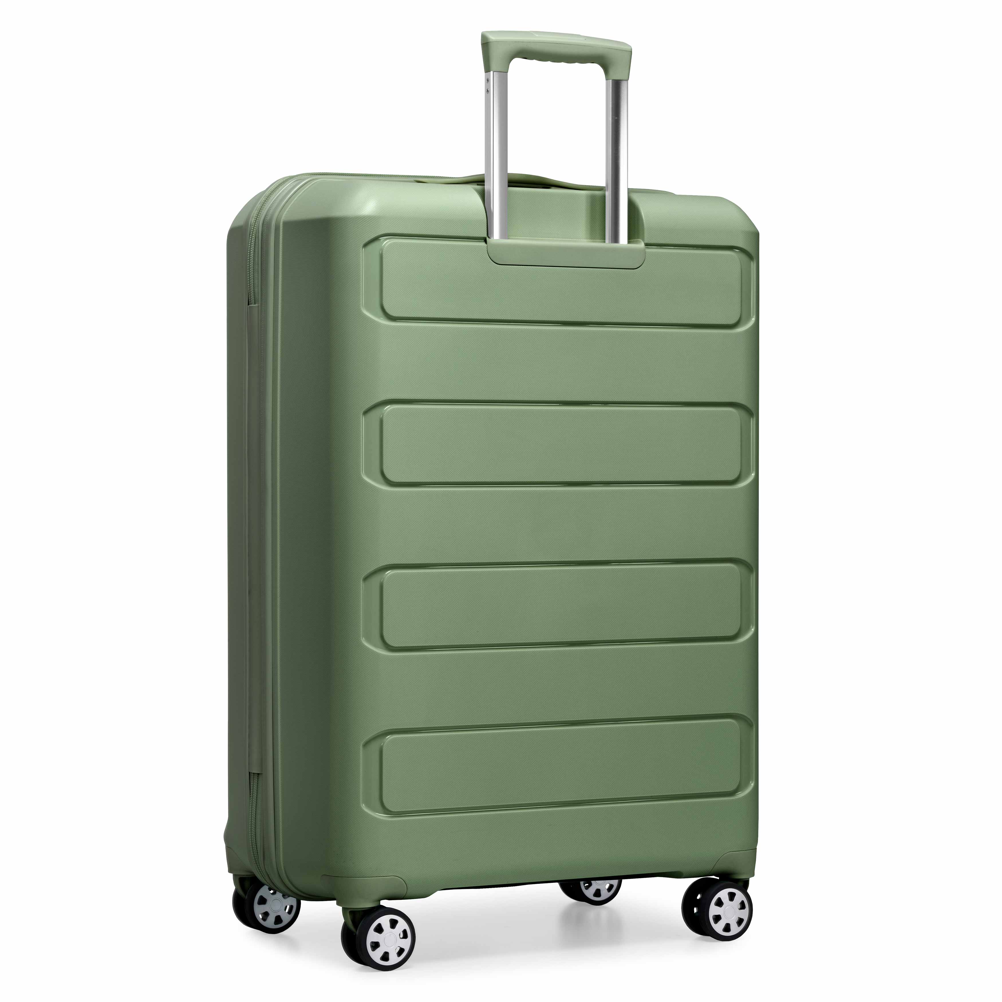 Pagosa 3 Piece Luggage Set - Lightweight Spinner Suitcase with TSA Lock - Perfect for Travel, Business Trips & Vacations