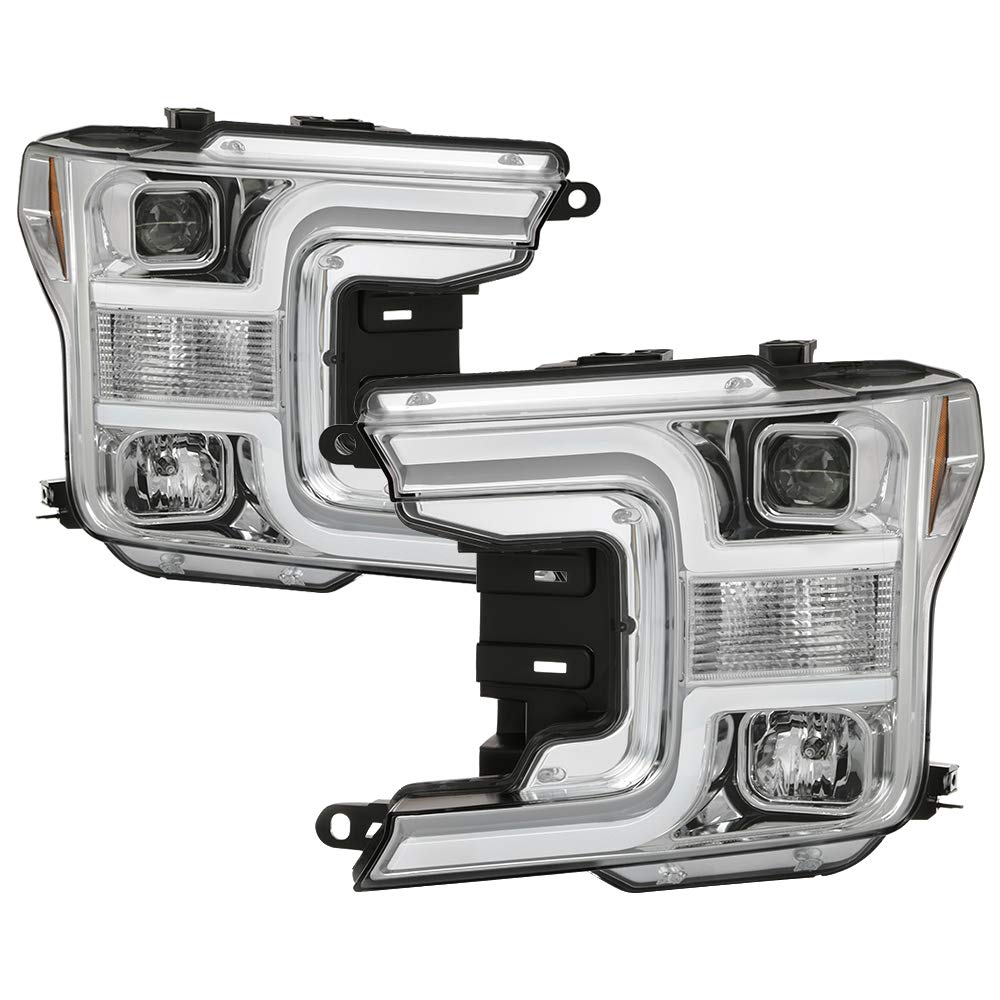 2021 Ford F150 LED Light Bar Headlights - Super Bright Off-Road Driving Lights for Truck, SUV & ATV | Waterproof Fog Lights for Night Driving, Camping & Outdoor Adventures
