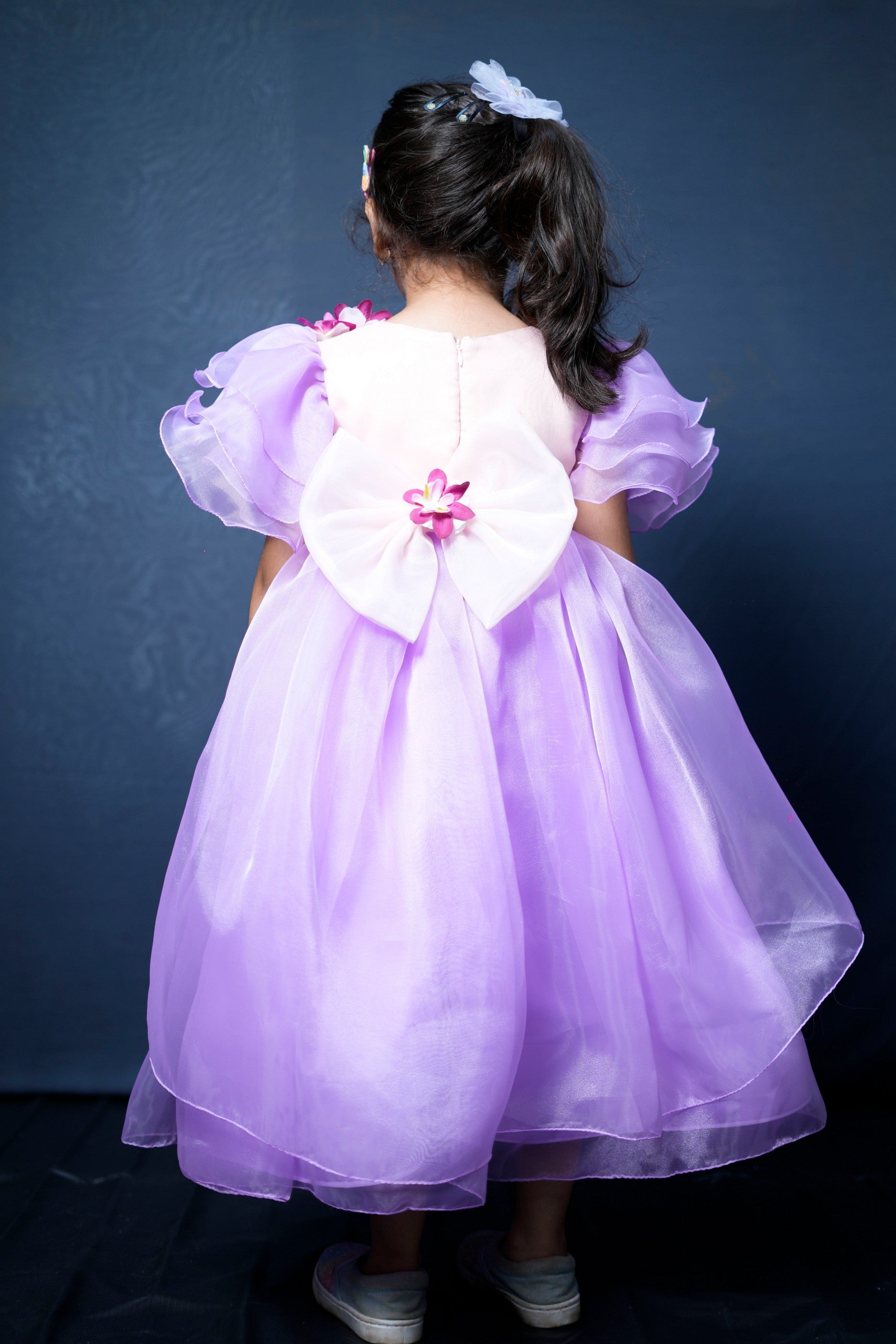 Pre Order: Elegant Lilac Floral Maxi Dress for Women - Perfect for Weddings, Parties & Summer Outings