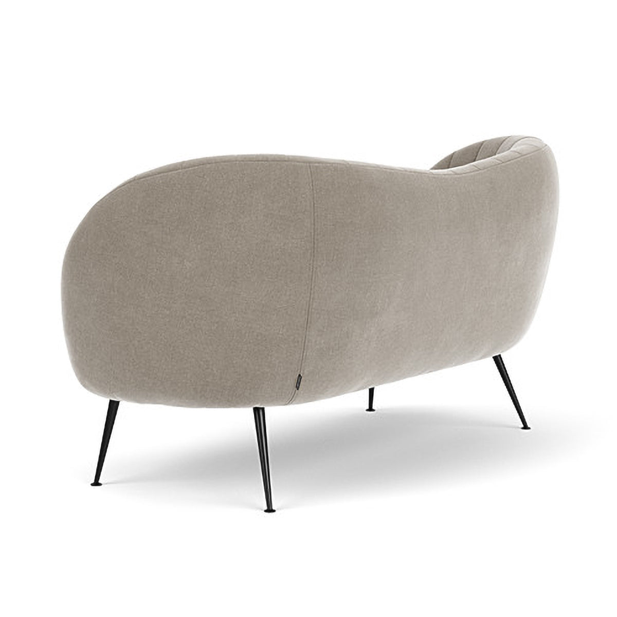 Premium Flora Fabric 2-Seater Sofa - Modern Living Room Furniture for Small Spaces | Comfortable Loveseat for Apartments, Dorms & Cozy Homes