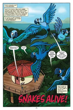 Blue Sky Studios RIO Snakes Alive - Animated Movie DVD - Perfect for Family Movie Nights & Kids Entertainment
