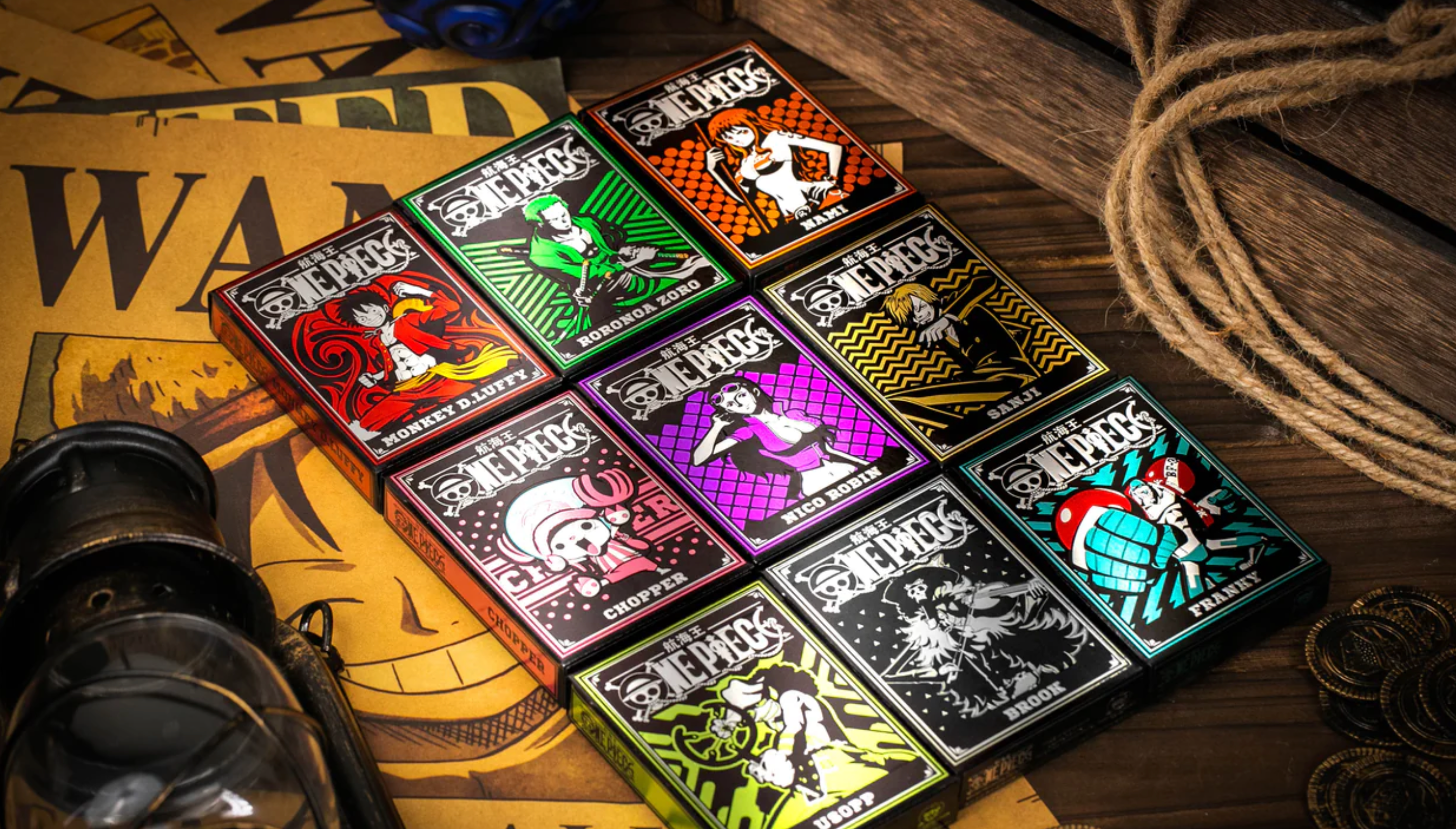 One Piece Anime Playing Cards - Official Licensed Deck for Collectors, Poker, and Magic Tricks | Perfect for Game Nights, Gifts, and Anime Fans