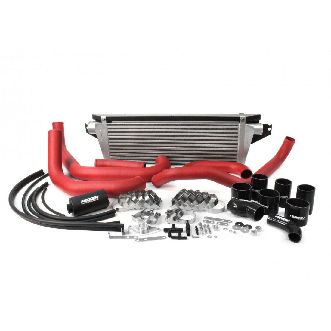 Perrin Front Mount Intercooler Kit for Subaru WRX STI (2008-2014) - High Performance Cooling Upgrade for Turbocharged Engines - Perfect for Track Racing & Daily Driving