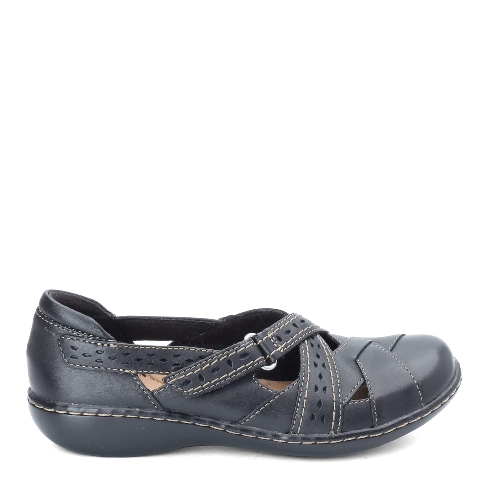 Clarks Women's Ashland Spin Q Slip-On Loafers - Comfortable Casual Shoes for Work, Travel & Everyday Wear