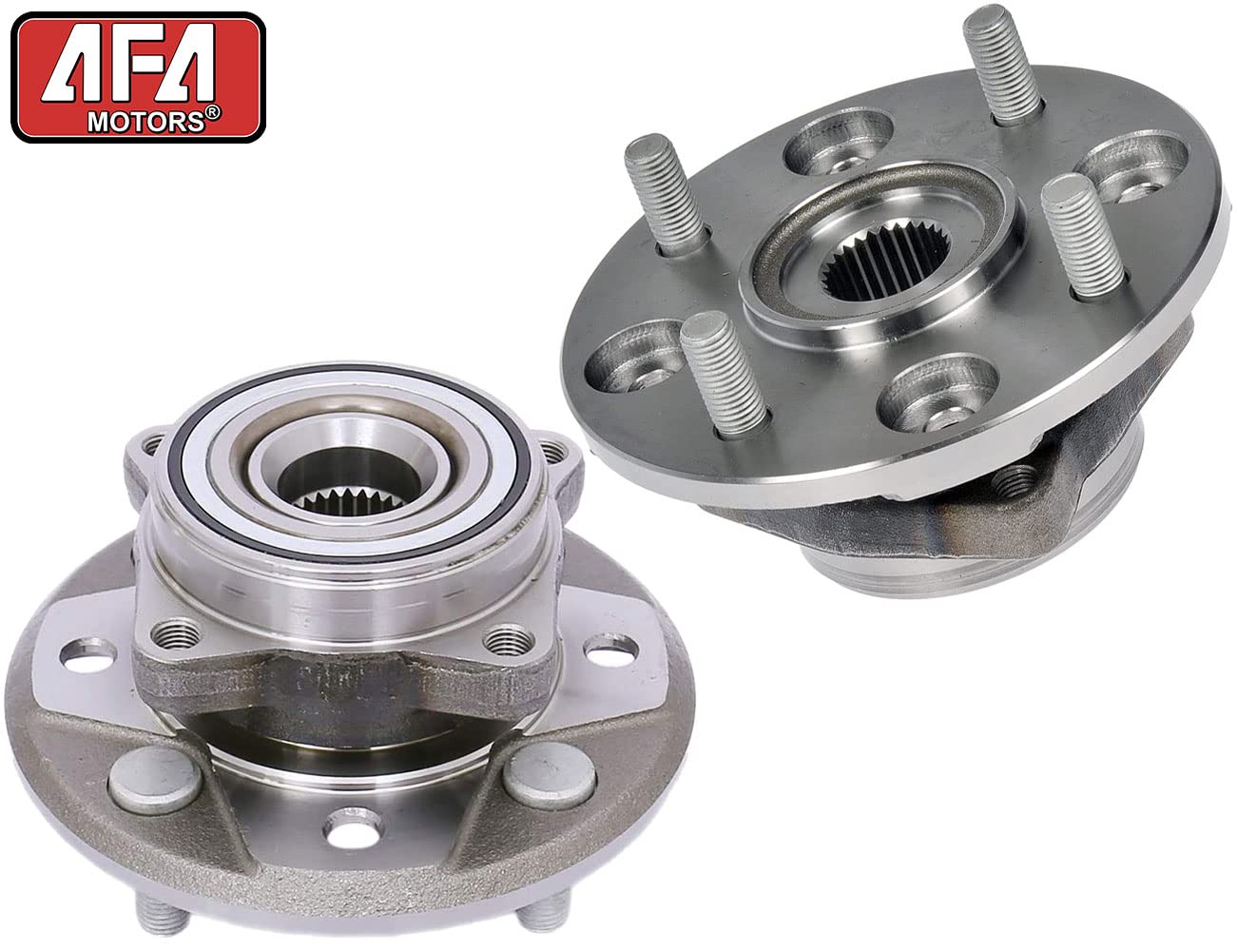 Front Wheel Bearing Hub Assembly 4 Lug for Acura CL & Honda Accord 2.2L - 950-003 Pair - Durable Replacement for Smooth Ride - Perfect for City Commuting & Highway Driving