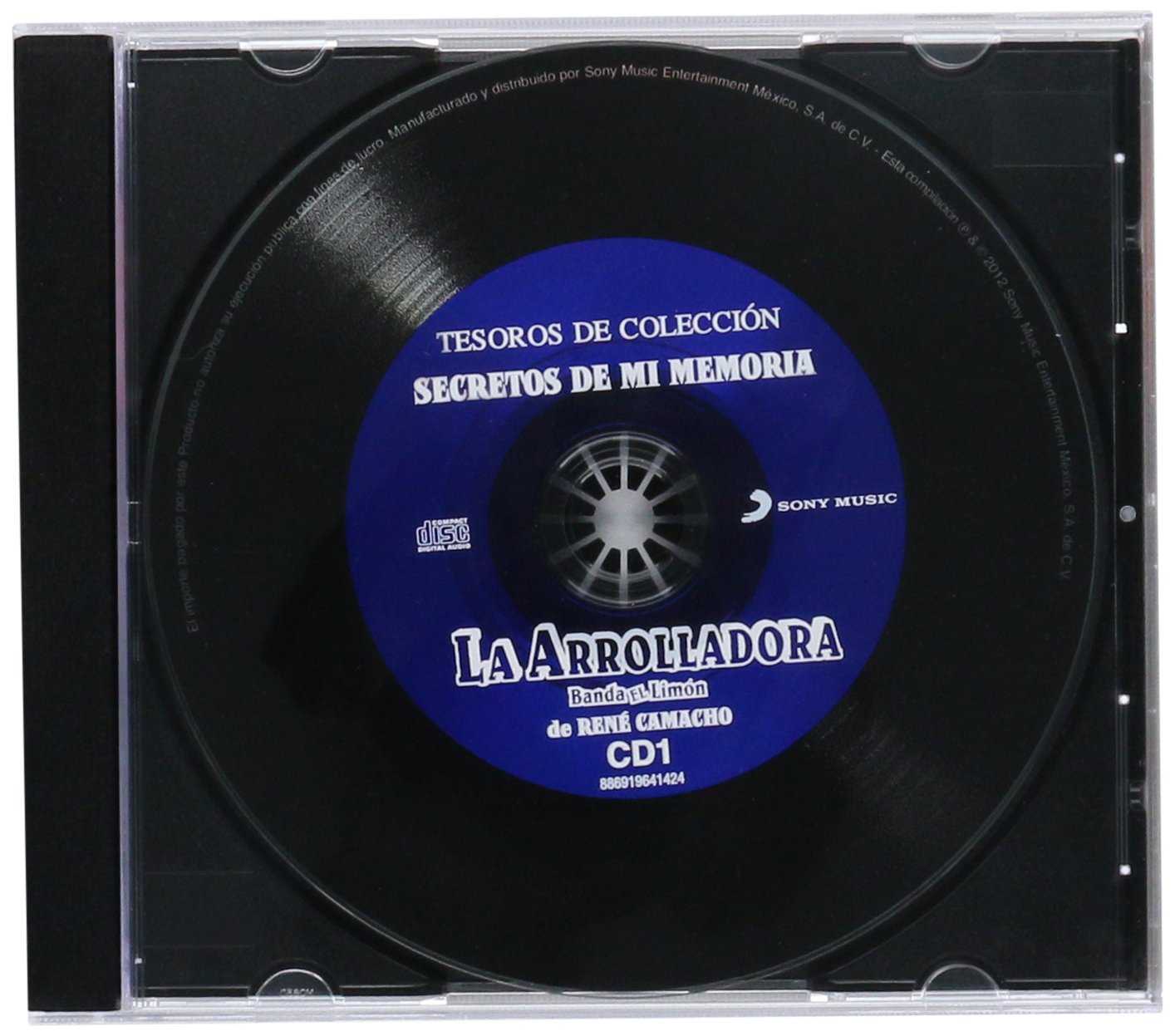 La Arrolladora Banda El Limon - Tesoros de Coleccion CD (Sony-886919641424) | Authentic Mexican Music Collection for Parties & Cultural Events