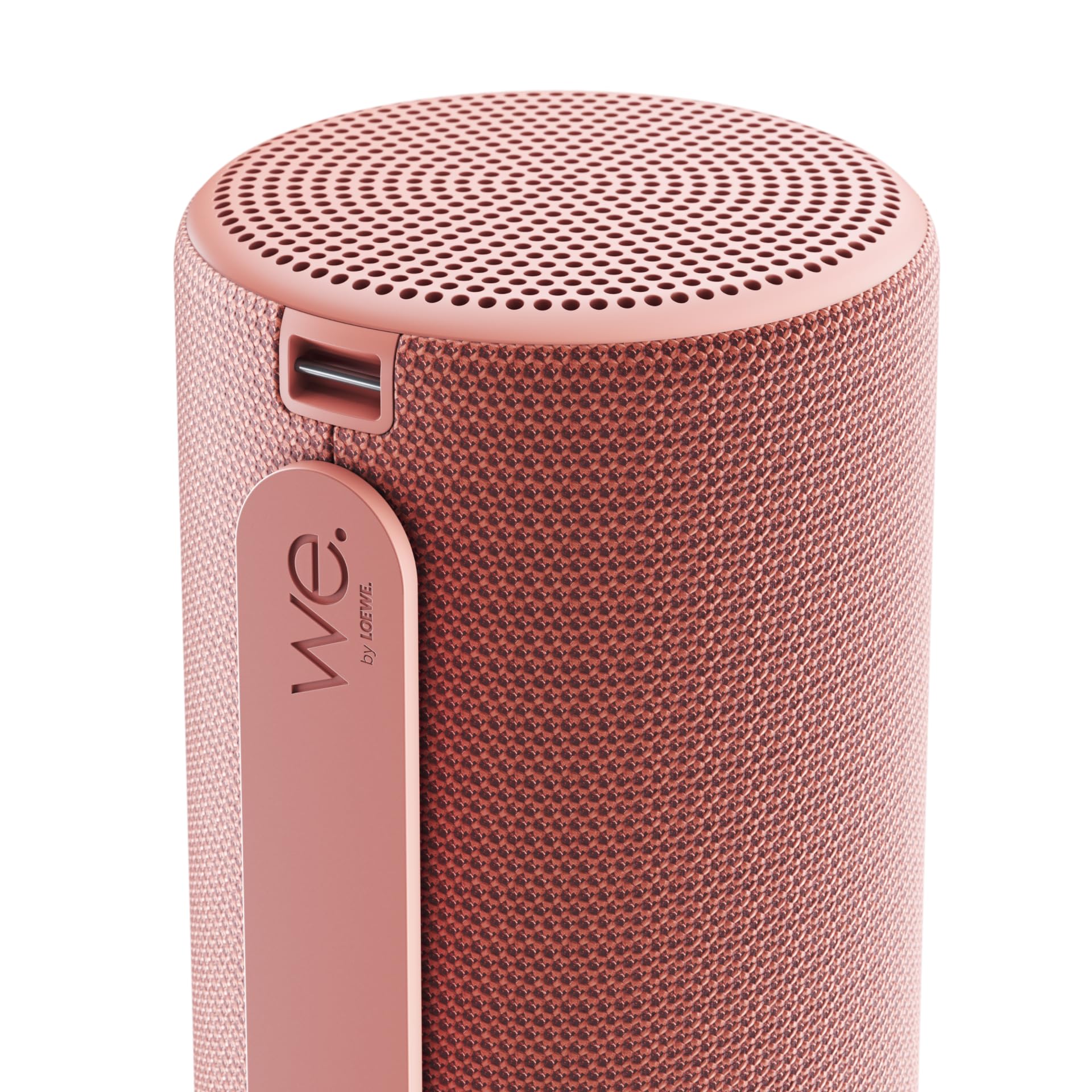 We by Loewe HEAR 2 Portable Bluetooth Speaker - 60W Powerful Sound, IPX6 Waterproof, 17H Playtime | Wireless Outdoor Speaker for Beach, Pool Party, Camping & Home Use - Coral Red