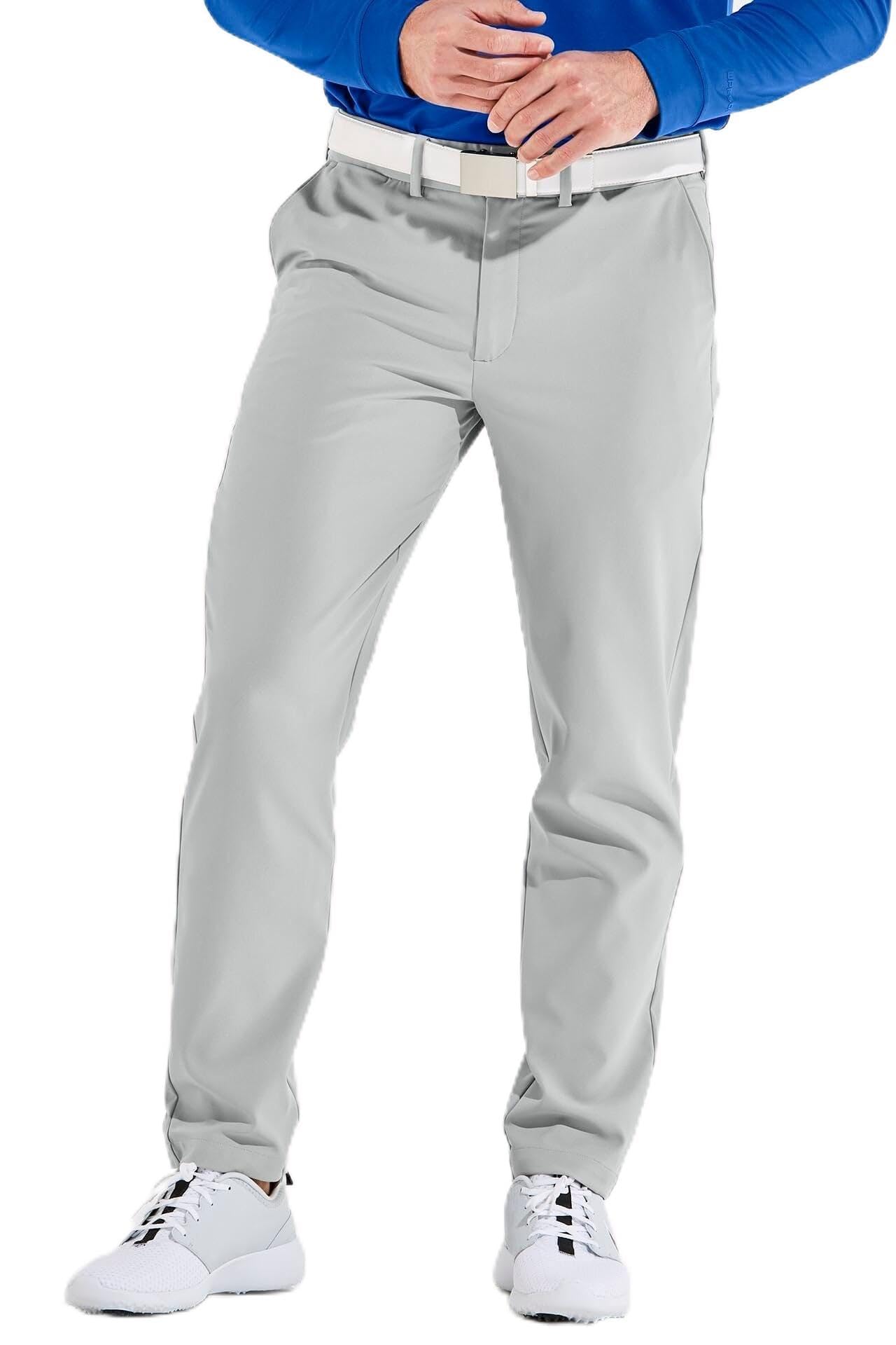Coolibar UPF 50+ Men's Performance Pants - Sun Protective Outdoor Hiking & Travel Pants for UV Protection