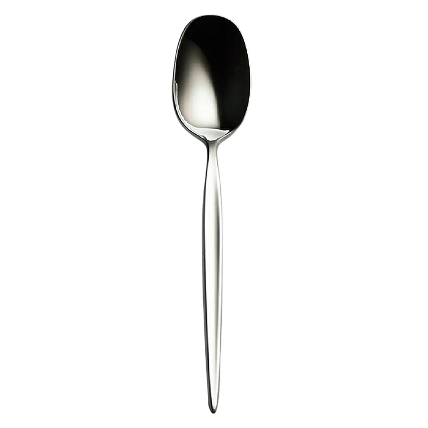 Premium Luckywood Meteora Stainless Steel Demitasse Spoon Set - Elegant Espresso & Dessert Spoon for Coffee, Tea, Gelato - Perfect for Home, Café & Restaurant Use