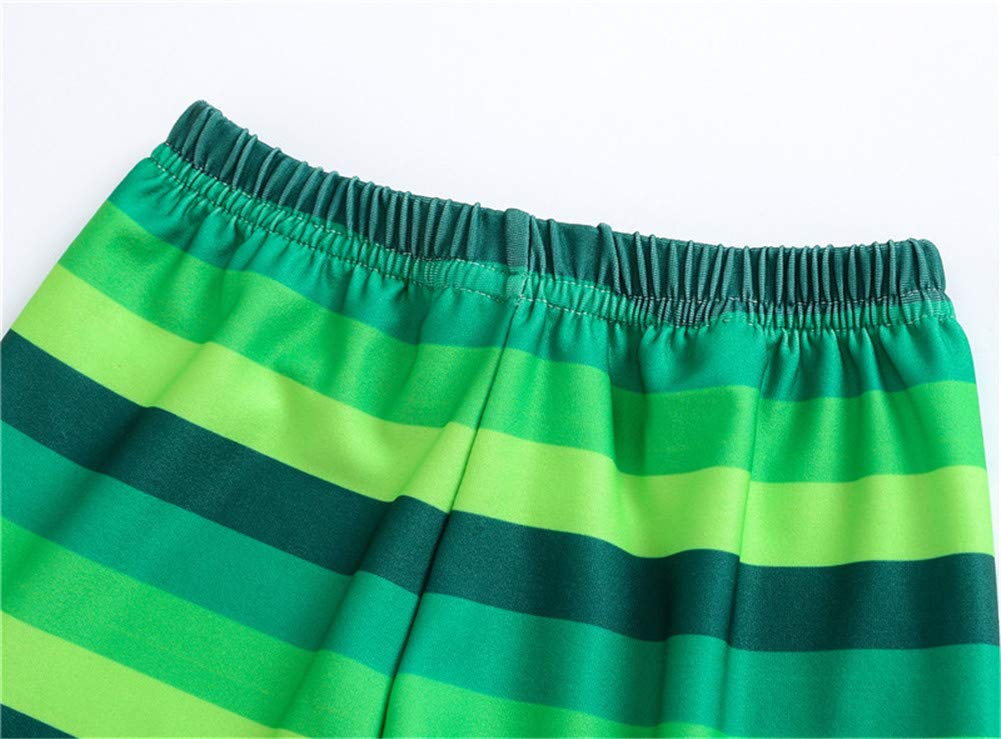 **Mud Kingdom Little Big Girls Leggings - Cute Printed Polyester Stretchy Pants for Toddler & Kids - Perfect for Spring & Summer Playtime, School & Outdoor Activities**