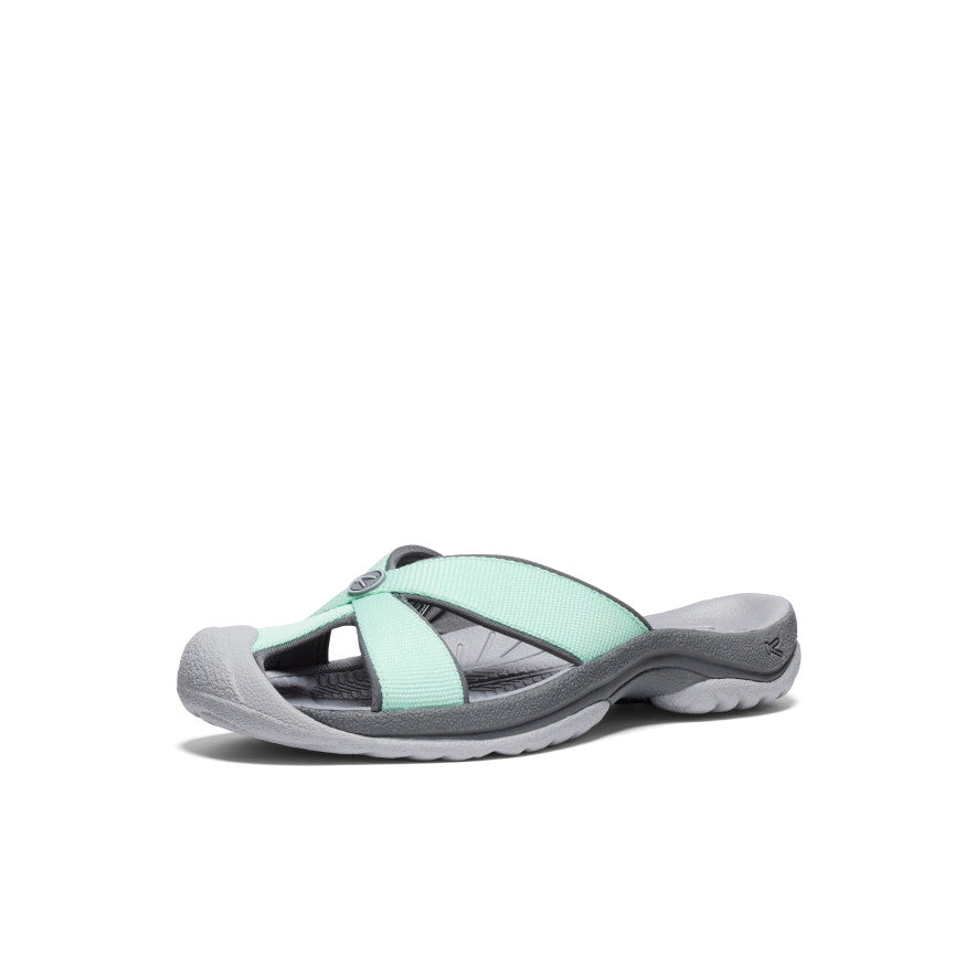 Women's Bali Slide Sandals - Comfortable Summer Slippers | Lichen/Steel Grey | Perfect for Beach, Poolside & Casual Wear