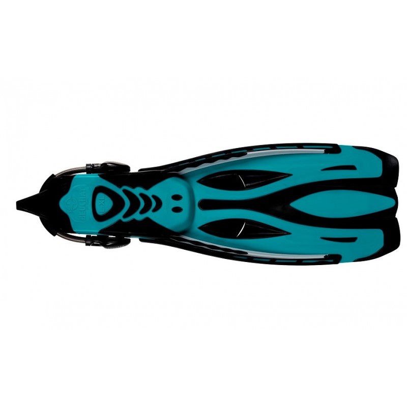 Beuchat PowerJet Atoll Spearfishing Fins - Lightweight & Durable Freediving Fins for Scuba Diving, Snorkeling & Underwater Hunting - Perfect for Ocean Adventures & Water Sports
