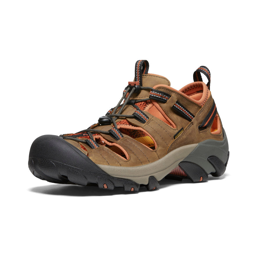 Men's Arroyo II Trail Running Shoes - Black Olive/Bombay Brown | Lightweight Hiking & Outdoor Adventure Footwear for Men