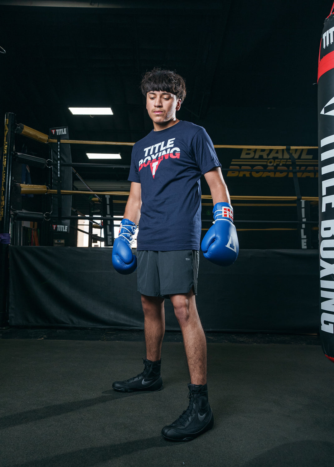 TITLE Boxing Altered Icon Tee - Men's Graphic Training T-Shirt for Boxing & MMA Workouts | Gym & Streetwear Style