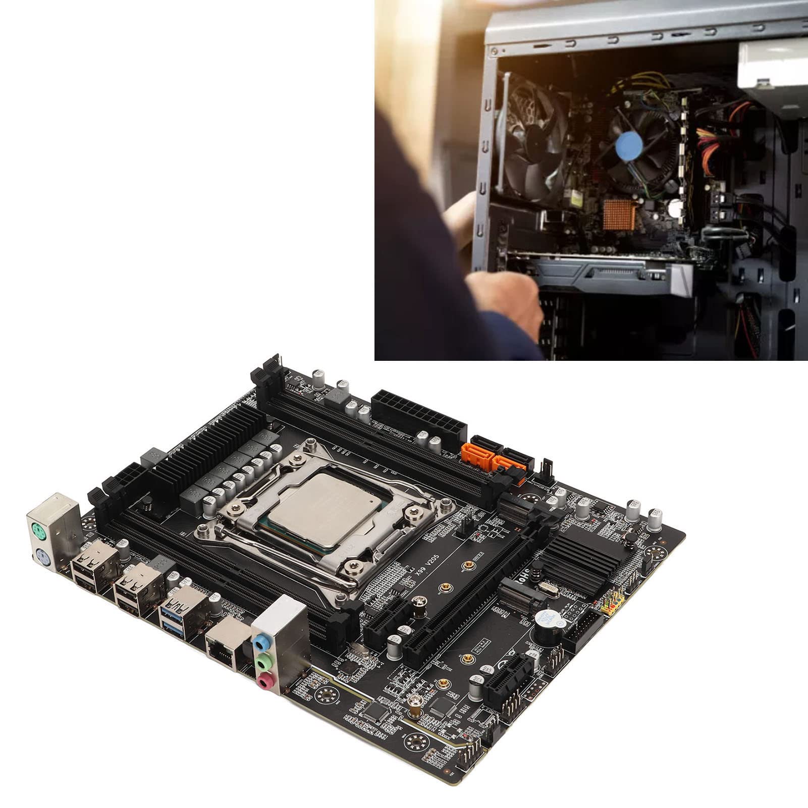 High-Performance PC Motherboard with 8GB DDR4 RAM | Fast & Stable Desktop Computer Motherboard for Gaming, Workstations & Home Office Use