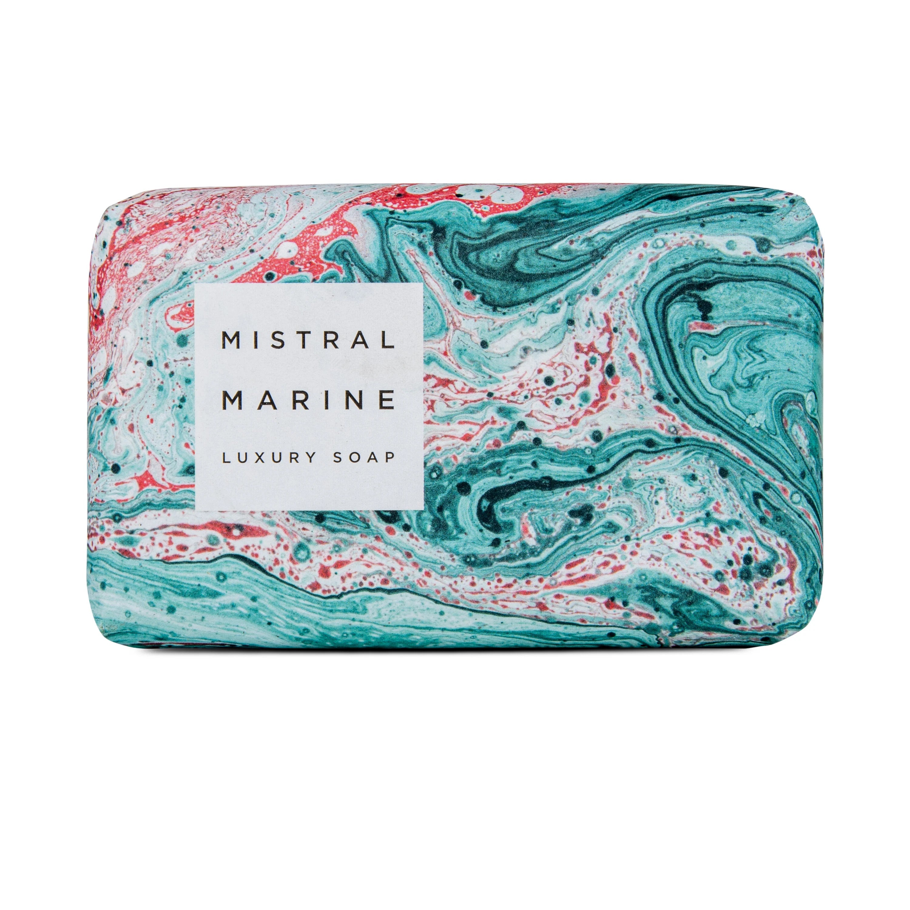 Premium Marine Marbles Luxury Bar Soap - Handmade Natural Soap for Spa, Bath & Gift - Exfoliating & Moisturizing for Soft Skin