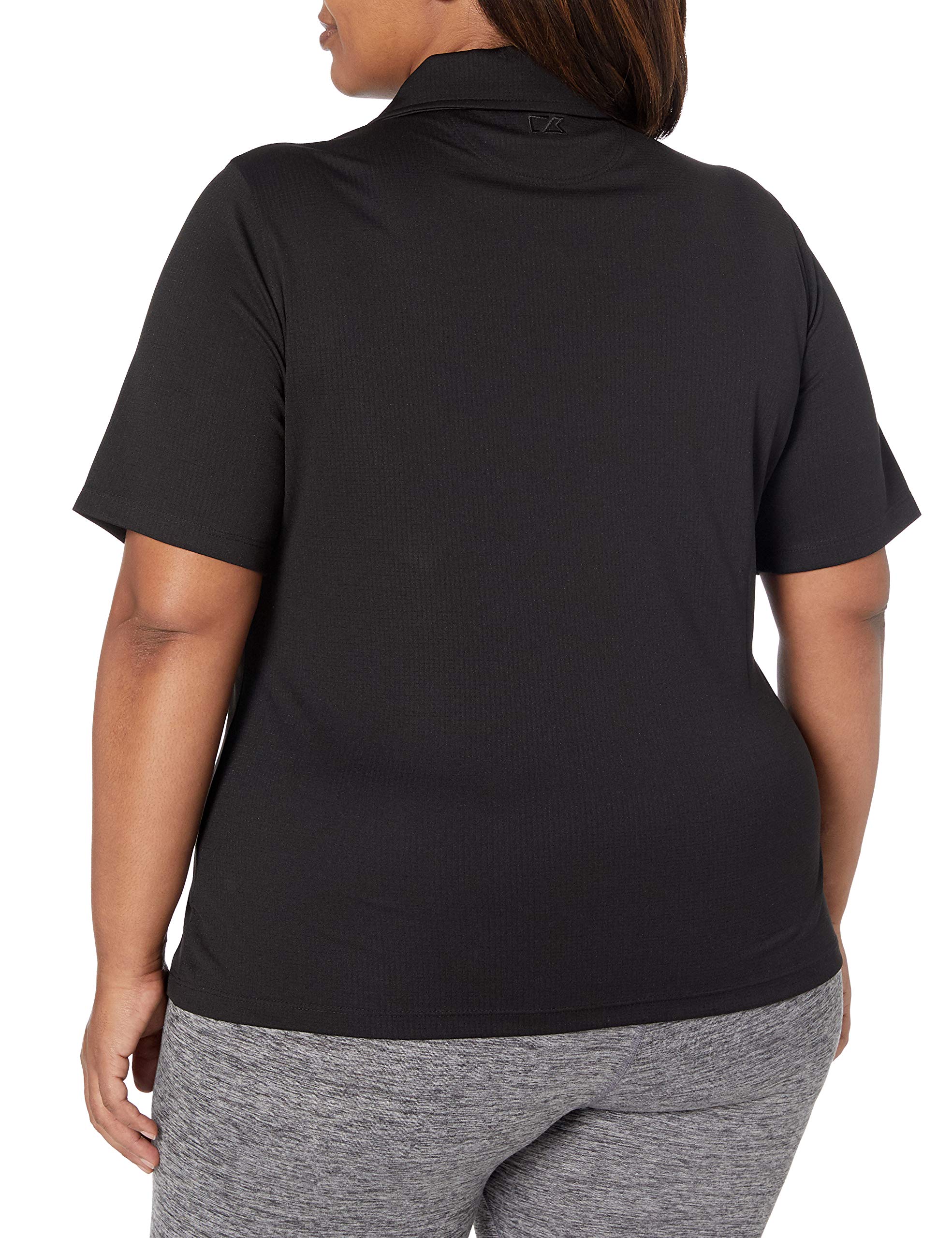 Cutter & Buck Women's Drytec Short Sleeve Polo Shirt - Moisture Wicking & Breathable for Golf, Tennis & Casual Wear