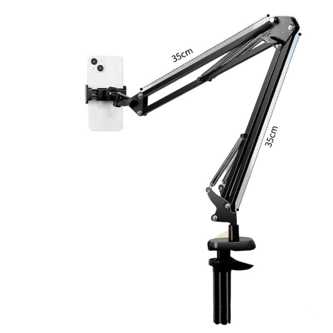360° Adjustable Phone Stand for TikTok Live & Bed Use - Portable Holder