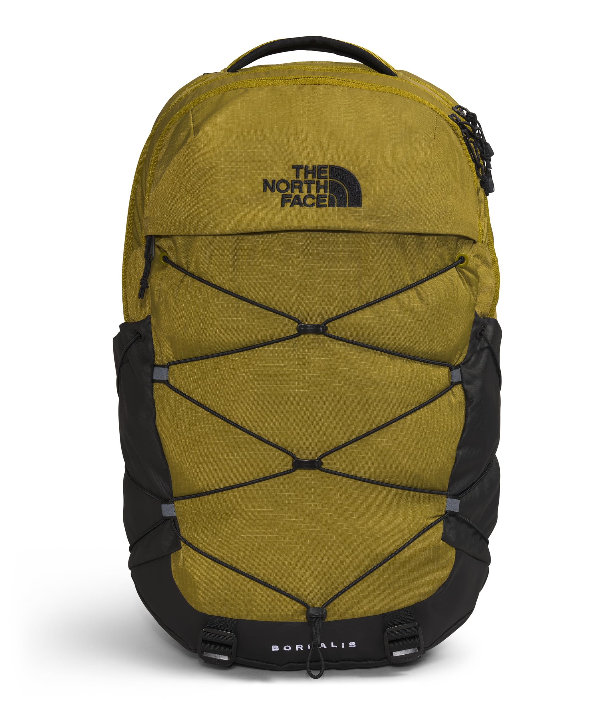 THE NORTH FACE Borealis Commuter Laptop Backpack - Lightweight Water-Resistant Daypack for Work & Travel - Sulphur Moss/TNF Black - Perfect for Office, School & Outdoor Adventures
