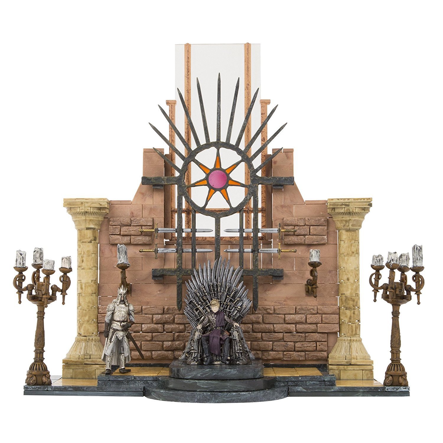 McFarlane Toys Game of Thrones Iron Throne Room Construction Set - Official Collectible Building Kit for Fans | Perfect for Display, Gifting & Role-Playing Scenes