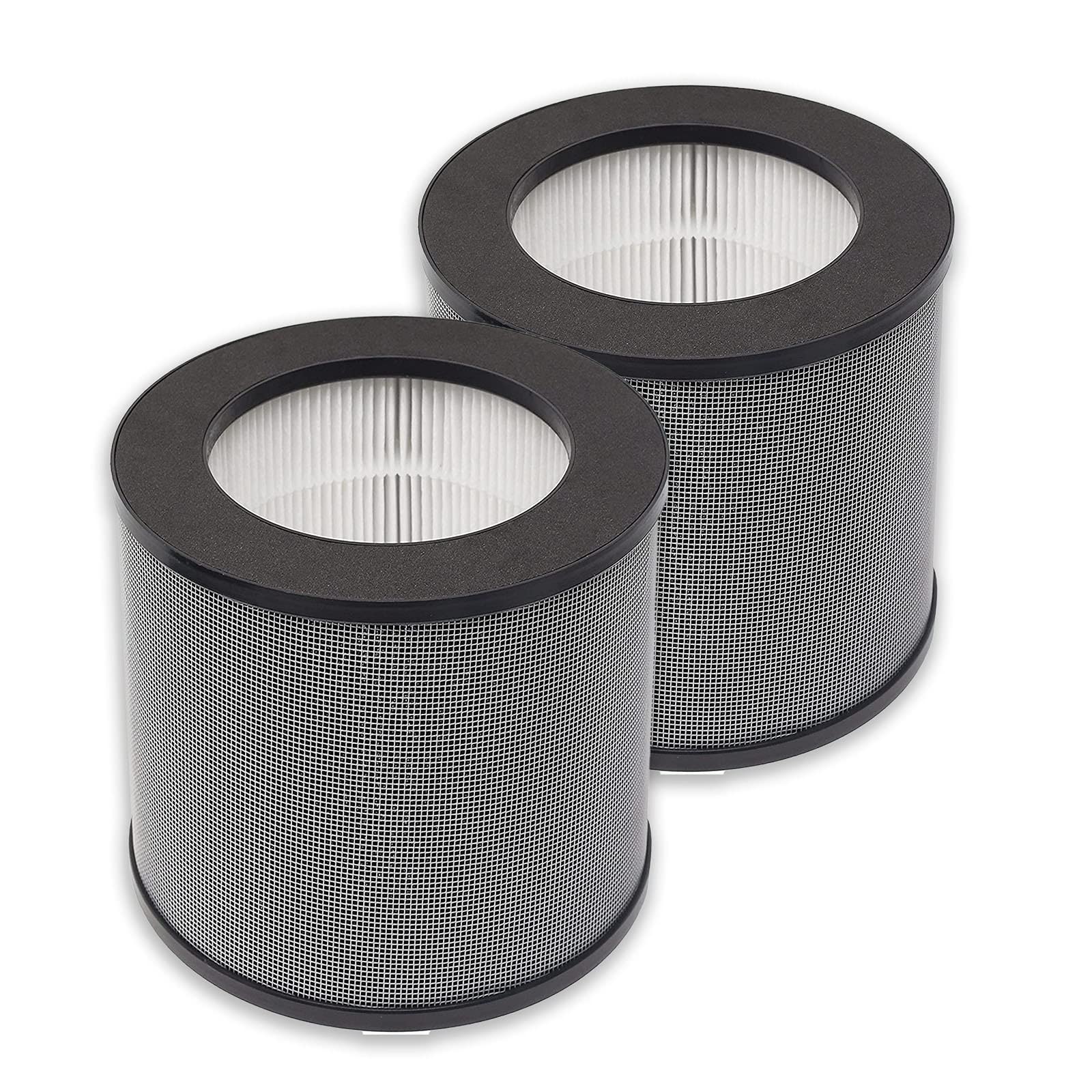 PUREBURG Replacement H13 True HEPA Filters (2-Pack) Compatible with TaoTronics TT-AP006 Air Purifier - 3-Stage Filtration for Dust, Pollen & VOCs - Perfect for Home, Office & Allergy Relief