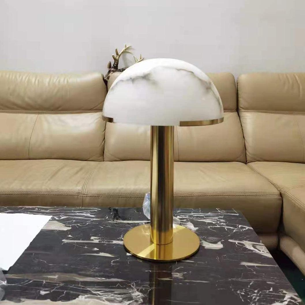 Gold & White Alabaster
