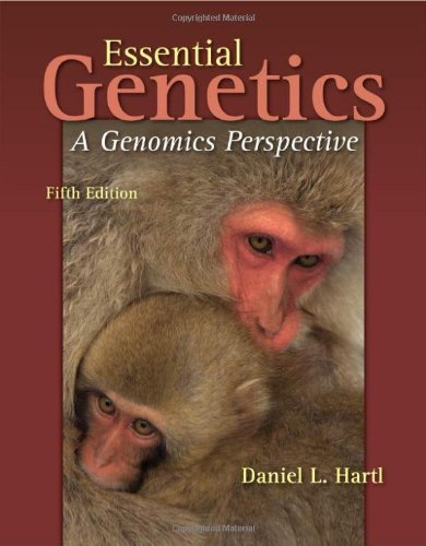 Essential Genetics: A Genomics Perspective Textbook by Daniel L. Hartl - Jones & Bartlett Biological Science Series (2009) | Perfect for College Genetics Courses & Self-Study