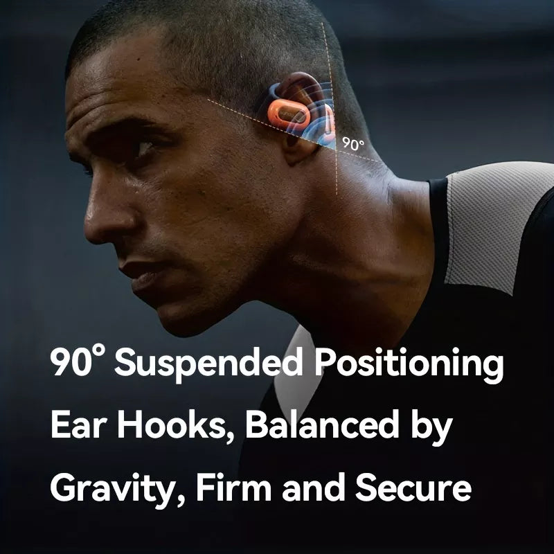 Sanag Z65S Pro Open Ear Bluetooth Headphones Wireless Bone Conduction Headset for Running, Cycling, Workout - Sweatproof, Lightweight, Comfortable for Sports & Outdoor Activities
