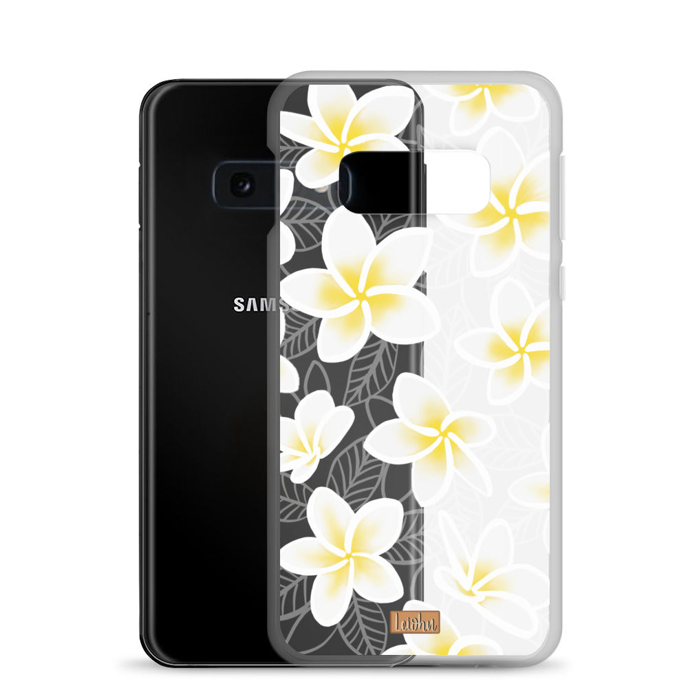 Pua Melia Clear Phone Case for Samsung Galaxy - Slim Protective Cover with Scratch Resistance | Perfect for Everyday Use, Travel & Work