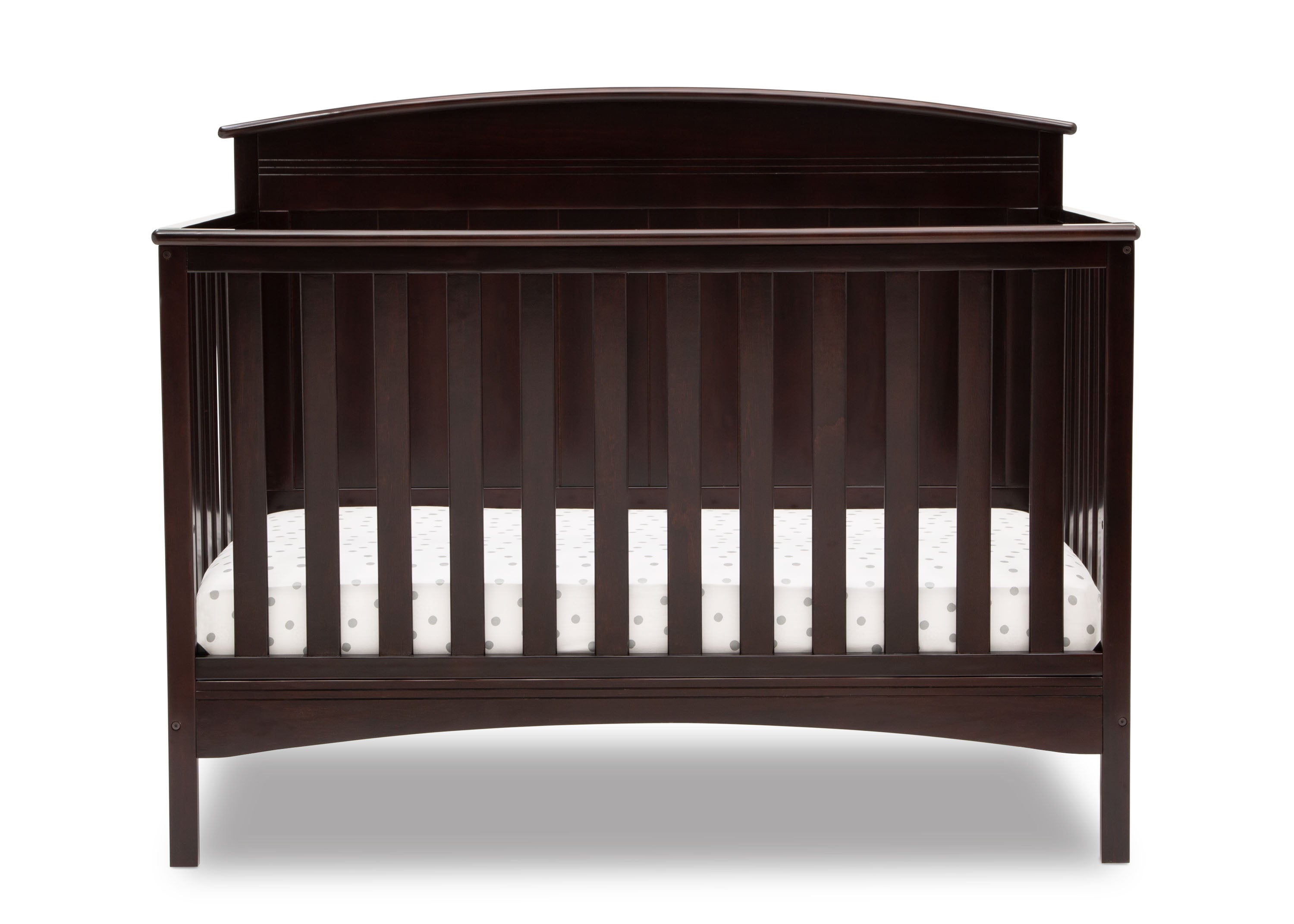 Archer Deluxe 6-in-1 Convertible Baby Crib - Toddler Bed, Daybed & Full-Size Bed - Safe Nursery Furniture for Newborns & Kids - Perfect for Bedrooms, Daycare & Guest Rooms