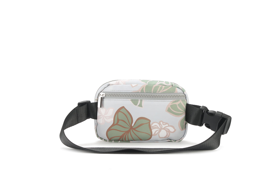 Jenna Kalo Grey Belt Bag for Women - Stylish Crossbody Fanny Pack for Travel, Running, and Everyday Use