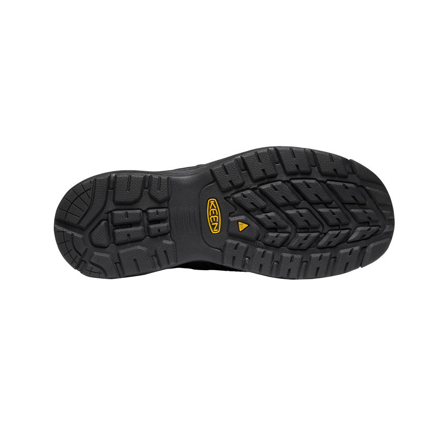 Sparta XT Men's Safety Work Boots with Aluminum Toe - Black/Black for Construction, Warehouse & Industrial Work