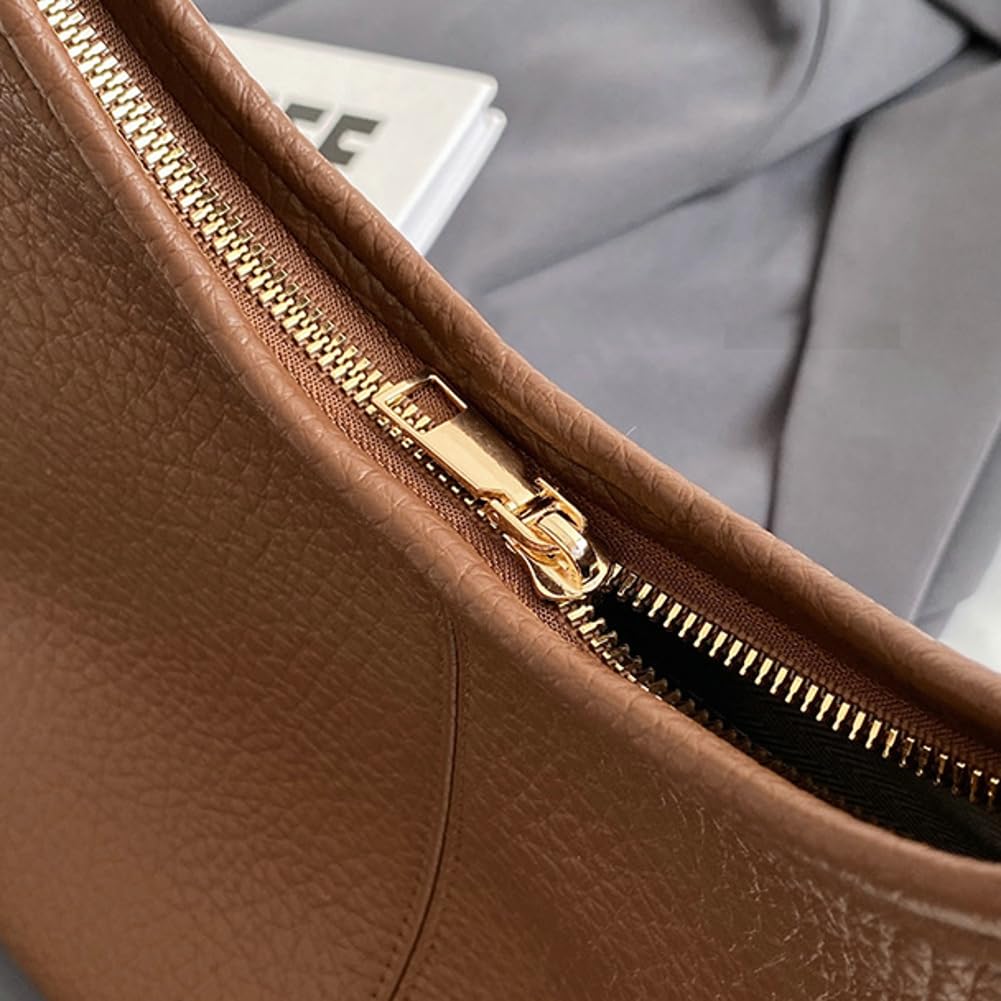 Vintage Women's PU Leather Tote Bag - Large Hobo Shoulder Bag Handbag Satchel Purse for Work, Travel & Everyday Use